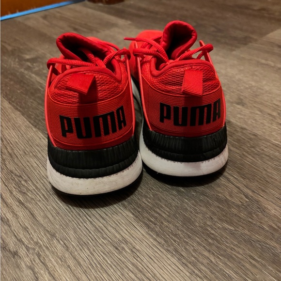 Puma Fiery Red Running Shoes - Picture 3 of 6